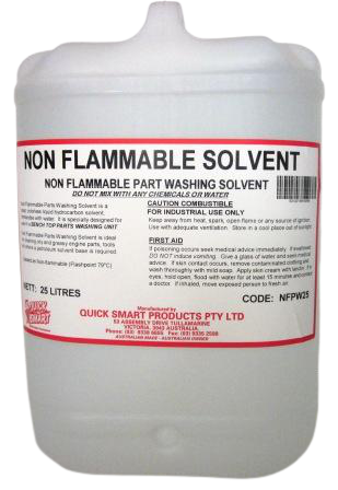 QUICK SMART LIQUID PARTS WASH NON FLAMMABLE - 25LTR