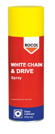 ROCOL WHITE CHAIN & DRIVE SPRAY - 250G