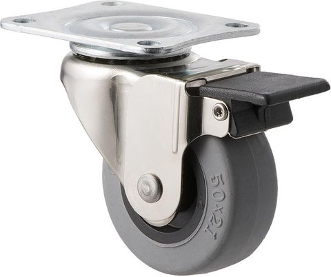 FALLSHAW L SERIES 50MM (2") SWIVEL CASTOR WITH BRAKE - 30KG