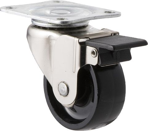 FALLSHAW L SERIES 50MM (2") SWIVEL CASTOR WITH BRAKE - 30KG