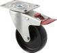 FALLSHAW M SERIES 100MM (4") SWIVEL CASTOR WITH BRAKE - 150KG