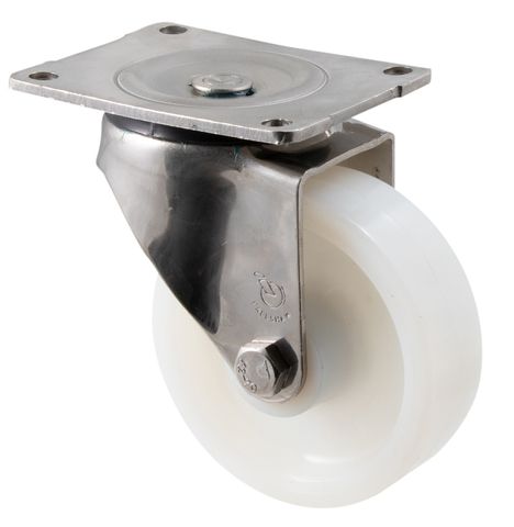 FALLSHAW O SERIES 125MM (5") STAINLESS STEEL SWIVEL CASTOR - 400KG