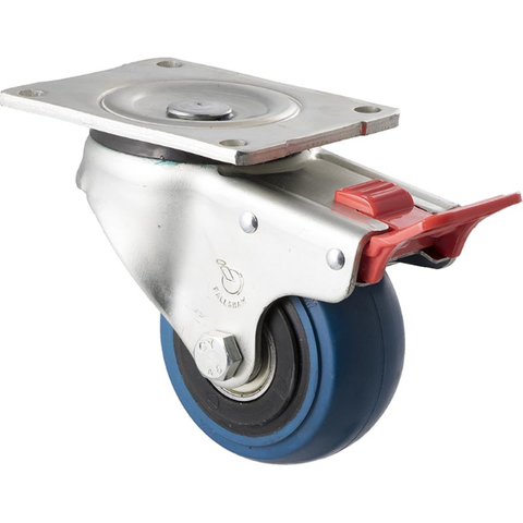 FALLSHAW O SERIES 100MM (4") SWIVEL CASTOR WITH BRAKE - 300KG