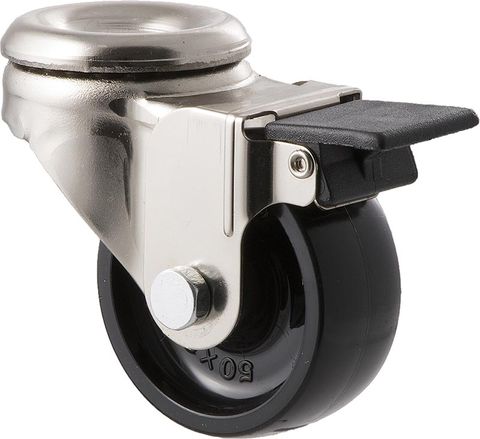 FALLSHAW L SERIES 50MM (2") SWIVEL CASTOR WITH BRAKE - 30KG