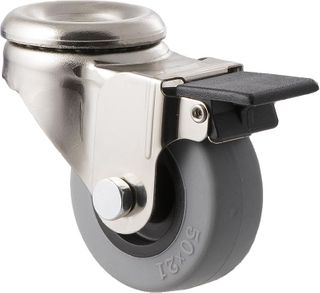 FALLSHAW L SERIES 50MM (2") SWIVEL CASTOR WITH BRAKE - 30KG