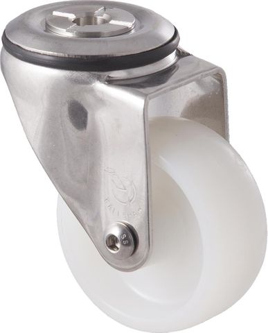 FALLSHAW M SERIES 75MM (3") STAINLESS STEEL SWIVEL CASTOR - 150KG