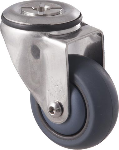 FALLSHAW M SERIES 75MM (3") STAINLESS STEEL SWIVEL  CASTOR - 85KG