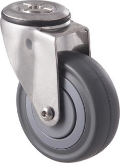 FALLSHAW M SERIES 100MM (4") STAINLESS STEEL SWIVEL CASTOR - 140KG