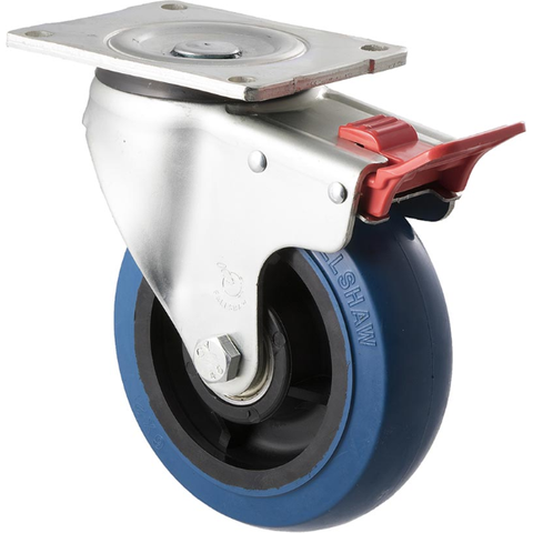 FALLSHAW O SERIES 150MM (6") SWIVEL CASTOR WITH BRAKE - 400KG