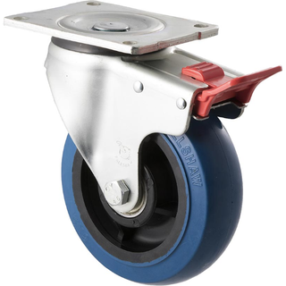 FALLSHAW O SERIES 150MM (6") SWIVEL CASTOR WITH BRAKE - 400KG