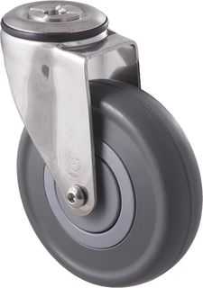 FALLSHAW M SERIES 125MM (5") STAINLESS STEEL SWIVEL CASTOR - 150KG