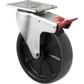 FALLSHAW O SERIES 200MM (8") SWIVEL CASTOR WITH BRAKE - 500KG