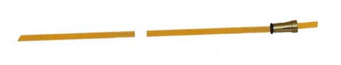 BINZEL INSULATED YELLOW STEEL LINER (1.6MM WIRE) - 4MTRS