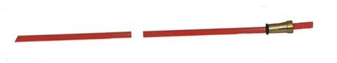 BINZEL PTFE RED ALUMINIUM LINER (0.9 - 1.2MM WIRE) - 4MTRS