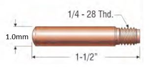 PROFAX (TWECO STYLE) 1.0MM (.040") HEAVY DUTY CONTACT TIP