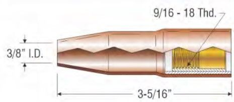 PROFAX (TWECO STYLE) 10MM (3/8") SELF INSULATED NOZZLE