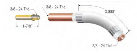 PROFAX (TWECO STYLE) 60° JACKETED CONDUCTOR TUBE SWAN NECK - TWECO #2