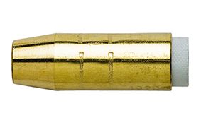 BERNARD (STYLE) 12.5MM (1/2") TAPERED BRASS NOZZLE WITH INSULATOR