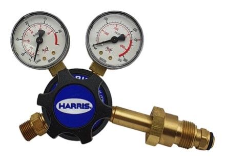 HARRIS MODEL 730 SIDE INLET FLOW REGULATOR - 0-30LPM - ARGON