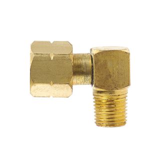COMPANION 3/8" LH TO 1/4" BSP ADAPTOR RIGHT ANGLE