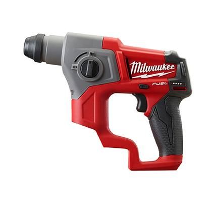 MILWAUKEE M12 FUEL 12V LI-ION CORDLESS 16MM SDS PLUS ROTARY HAMMER - SKIN ONLY