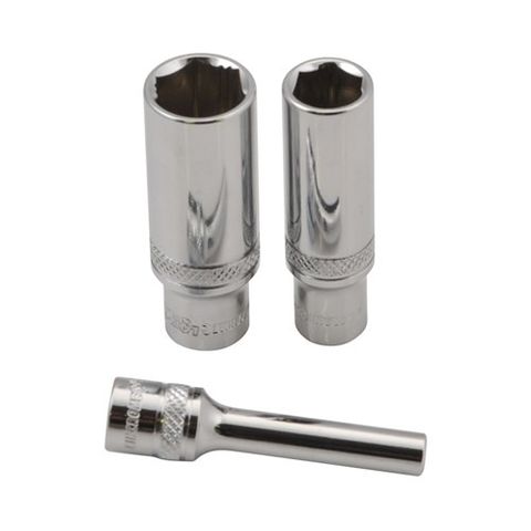 KINCROME LOK-ON™ DEEP SOCKET 1/4DR 10MM