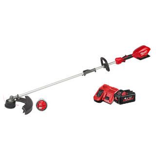 MILWAUKEE M18 FUEL 18V LI-ION OUTDOOR MULTI-FUNCTION POWER HEAD W/ LINE TRIMMER ATTACHMENT  AND 6.0AH BATTERY