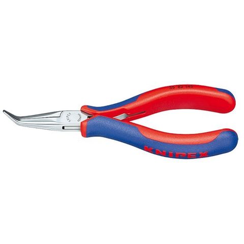 KNIPEX ELECTRONICS PLIER BENT - 145MM