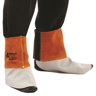 PYROMATE® WELDERS LEATHER SPATS - LARGE