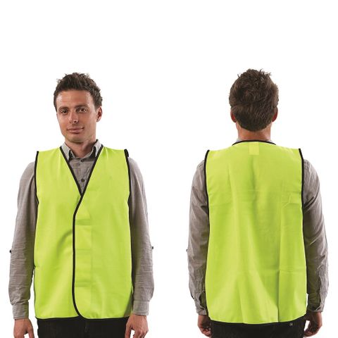 FLURO VEST DAY USE ONLY - YELLOW