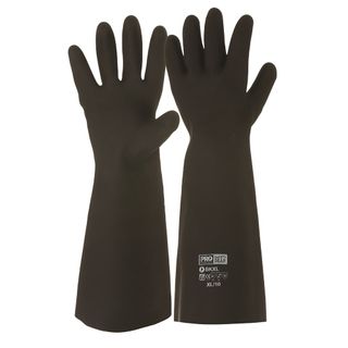 BLACK KNIGHT® RUBBER GLOVES - 46CM