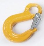 7/8MM GRADE 80 CLEVIS SLING HOOK W/ SAFETY CATCH - 2T