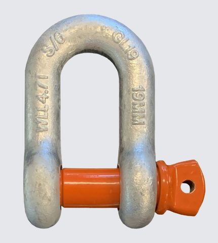 6MM GRADE S DEE SHACKLE SWL - 500KG (0.5T)