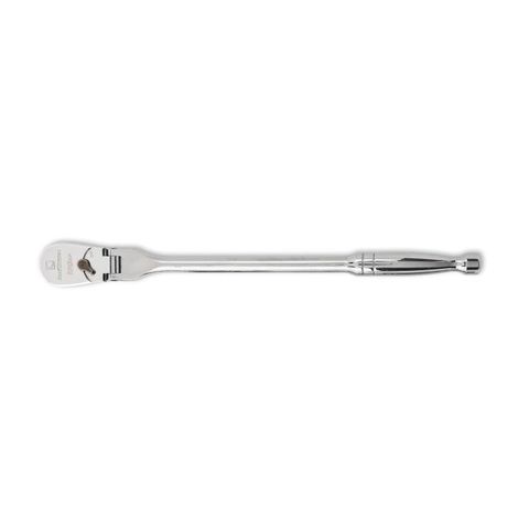 GEARWRENCH 1/2" DRIVE 120XP FULL POLISH FLEX HEAD TEARDROP RATCHET - 430MM