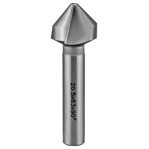 HOLEMAKER COUNTERSINK, 3 FLUTE 90 DEGREE, 3 - 12.4MM, 8MM SHANK