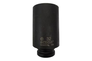 ACTION 1/2" DRIVE DEEP IMPACT SOCKET - 32MM