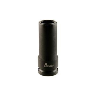 ACTION 1/2" DRIVE DEEP IMPACT SOCKET - 1 1/4" 6PT