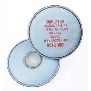 2138 3M™ PARTICULATE FILTER, GP2/GP3, WITH NUISANCE LEVEL ORGANIC VAPOUR/ACID GAS RELIEF – PAIR