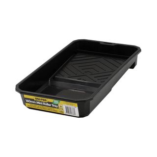 UNI PRO BLACK PLASTIC PAINT TRAY - 160MM