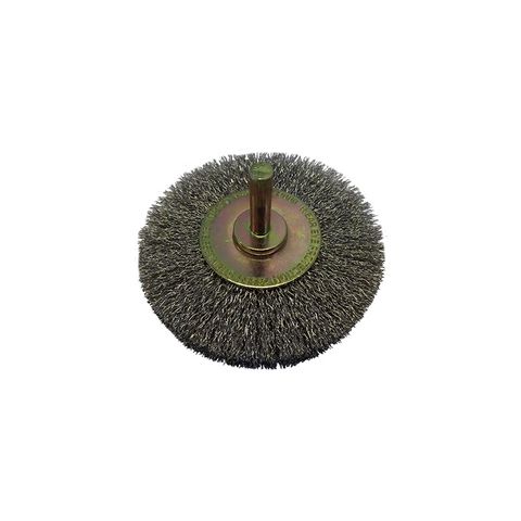 JOSCO 80MM X 15MM STAINLESS STEEL HIGH SPEED CRIMPED WHEEL BRUSH