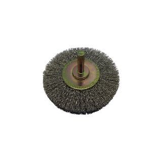 JOSCO 80MM X 15MM STAINLESS STEEL HIGH SPEED CRIMPED WHEEL BRUSH