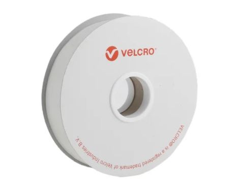 VELCRO BRAND 50MM SEW ON LOOP TAPE – WHITE 25MTR