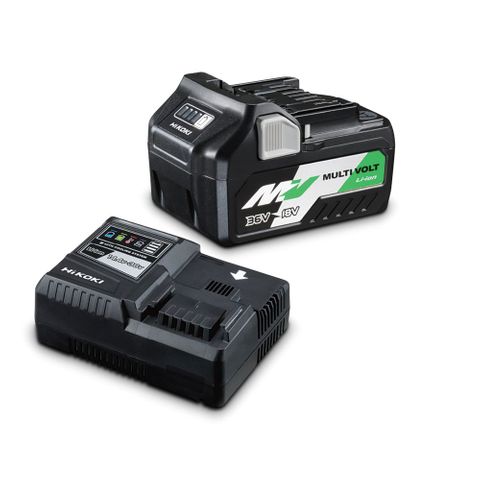 HIKOKI 18V - 36V 2.5AH - 5.0AH MULTIVOLT BATTERY COMINATION PACK