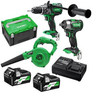 HIKOKI 18V/36V 5.0AH/2.5AH LI-ION CORDLESS BRUSHLESS 3PCE COMBO KIT