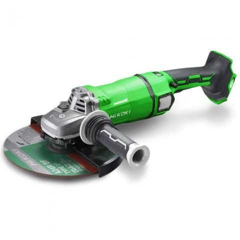 HIKOKI 36V LI-ION BRUSHLESS MULTIVOLT 230MM (9") ANGLE GRINDER – TOOL ONLY