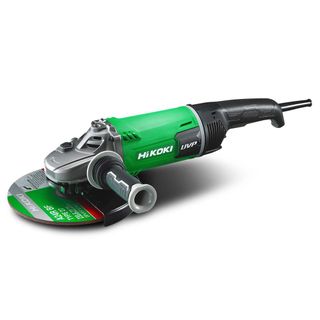 HIKOKI 2400W 230MM (9") ANGLE GRINDER WITH TRIGGER DEADMAN SWITCH