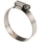 HOSE CLAMP  59-83MM PERFORATED BAND ALL STAINLESS