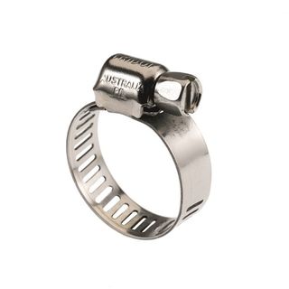 HOSE CLAMP 11-22MM PERFORATED BAND ALL STAINLESS - MICRO