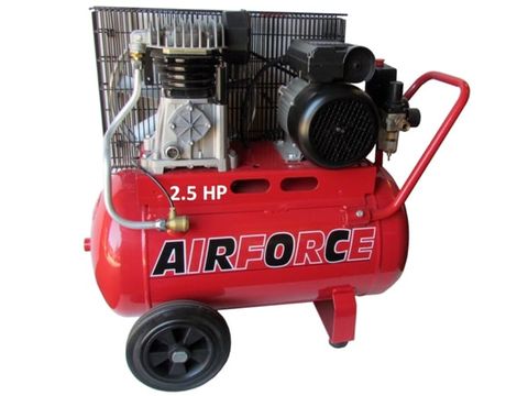 MCMILLAN 2.5HP AIRFORCE 50LTR STUBBY TANK AIR COMPRESSOR
