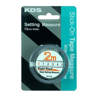 KDS LEFT TO RIGHT ADHESIVE BENCH TAPE - METRIC - 2MTR